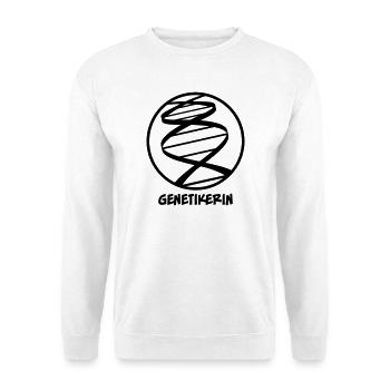 Genetikerin - Unisex Pullover - Weiß - Vorne