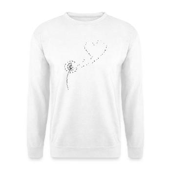 Pissenlit - Sweat-shirt Unisexe - blanc - Devant