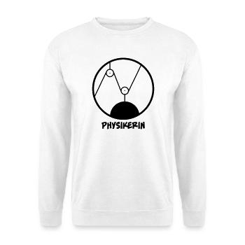 Physikerin - Unisex Pullover - Weiß - Vorne