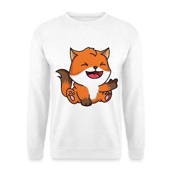 Fuchs Baby - Unisex Pullover - Weiß - Vorne