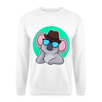 Detective Koala - Unisex Sweatshirt - white - Front