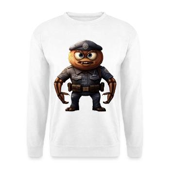 Policeman - Unisex Sweatshirt - white - Front
