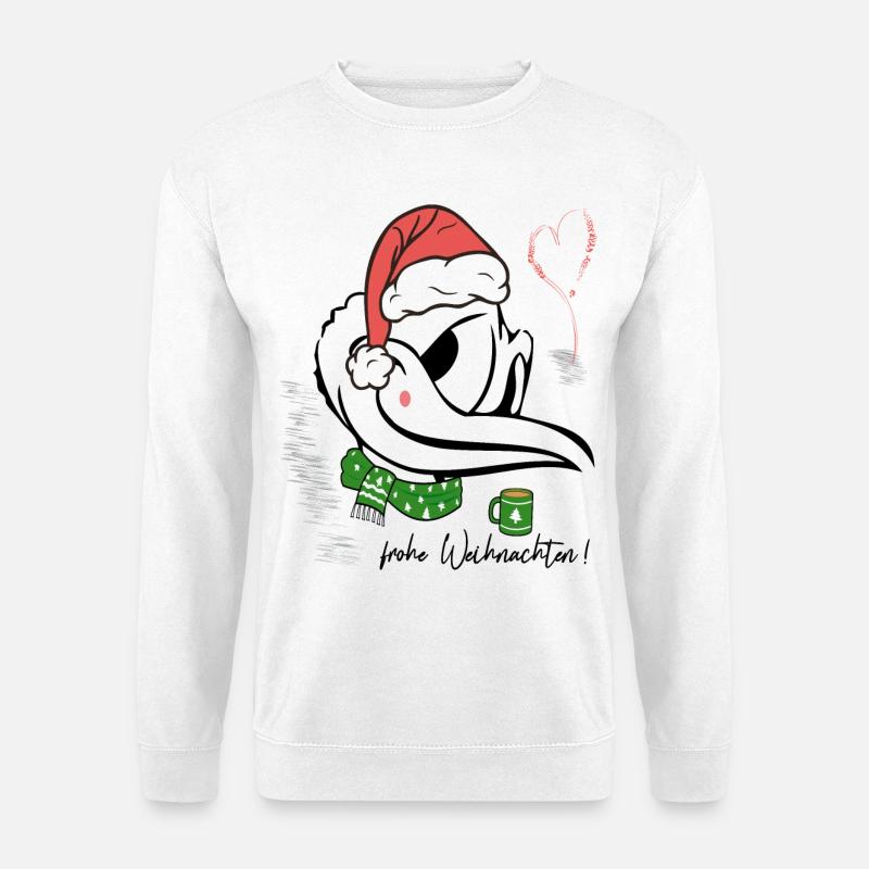 Frohe Weihnachten - Unisex Pullover - Weiß