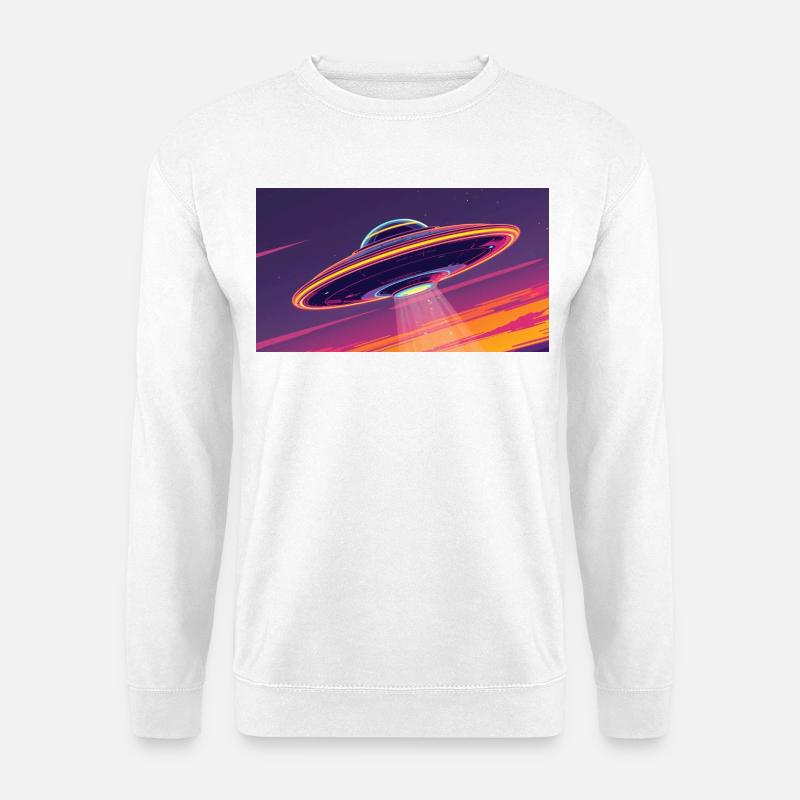 Ufo Frisch - Unisex Pullover - Weiß