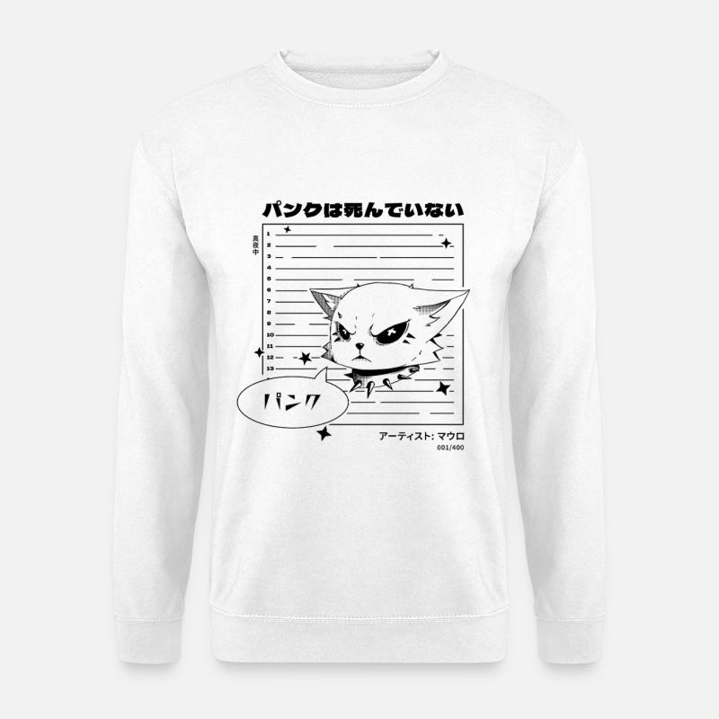 Wilder Punk-Geist - Unisex Pullover - Weiß