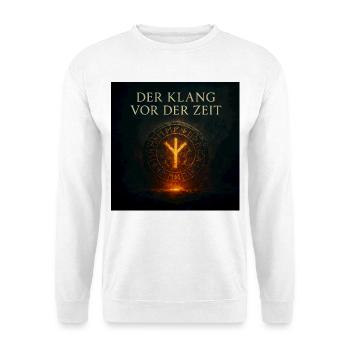 Der Klang vor der Zeit - Unisex Pullover - Weiß - Vorne