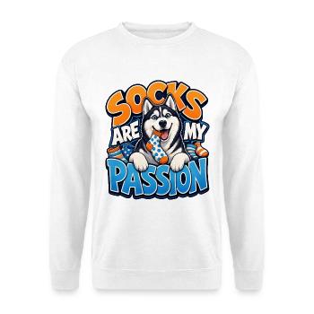 Siberian Husky - Unisex Sweatshirt - white - Front