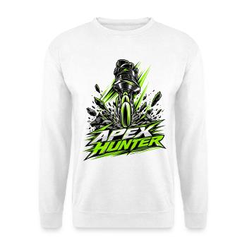 Apex Hunter Speedskating Skate Inliner - Unisex Pullover - Weiß - Vorne - Alina (178cm) & Michal (187cm)