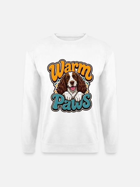 Englischer Springer-Spaniel - Unisex Pullover - Weiß