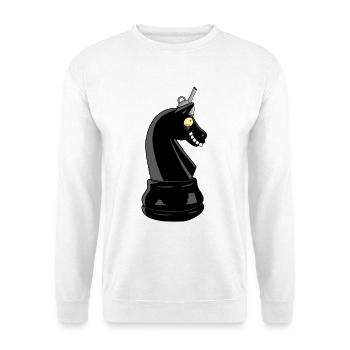 The Crazy Rider - Unisex Sweatshirt - white - Front
