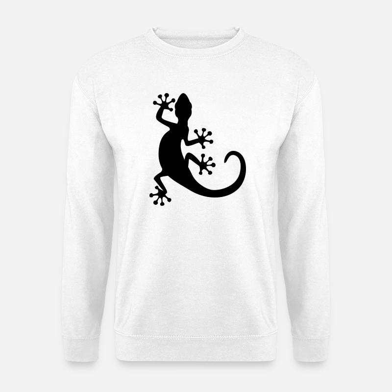 Gecko - Unisex Pullover - Weiß