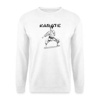 karate - Unisex Sweatshirt - white - Front