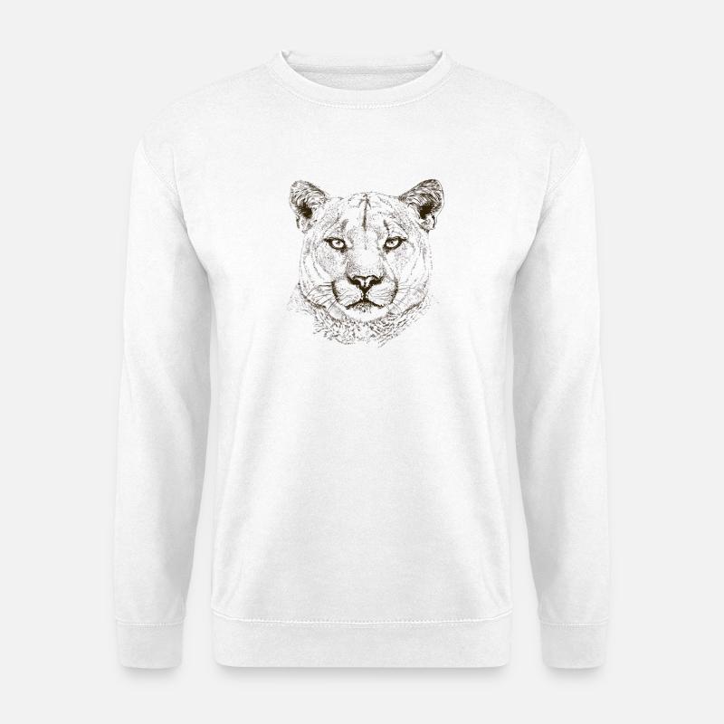 cougar - Unisex Sweatshirt - white