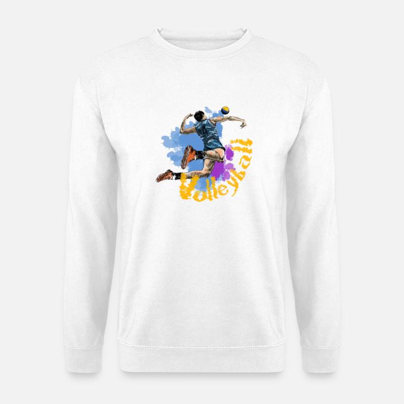 volleyball - Unisex Pullover - Weiß