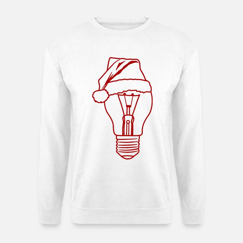 Weihnachtslicht - Unisex Pullover - Weiß