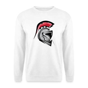 Gladiator Icon Casque Illustration Icône graphique - Sweat-shirt Unisexe - blanc - Devant