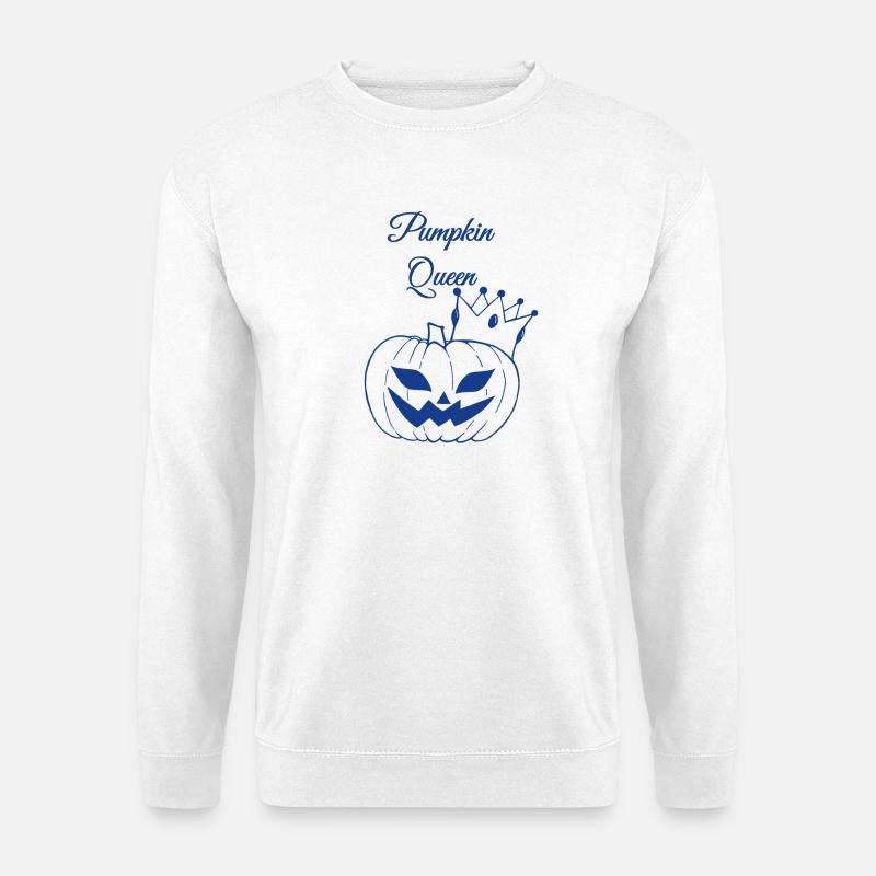 Pumpkin Queen - Unisex Pullover - Weiß