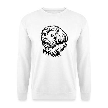 Bolonka Zwetna Tête - Sweat-shirt Unisexe - blanc - Devant