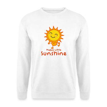 Happy Sunbeam Kids Design - Sweat-shirt Unisexe - blanc - Devant