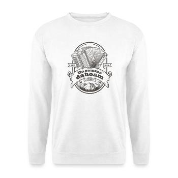Ziach Vintage Label - Do samma dahoam | ZiachON! - Unisex Pullover - Weiß - Vorne
