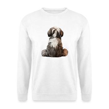 Shih Tzu - Sweat-shirt Unisexe - blanc - Devant