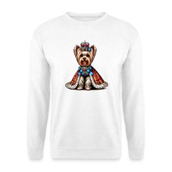 Yorkshire Terrier Princess - Unisex Sweatshirt - white - Front