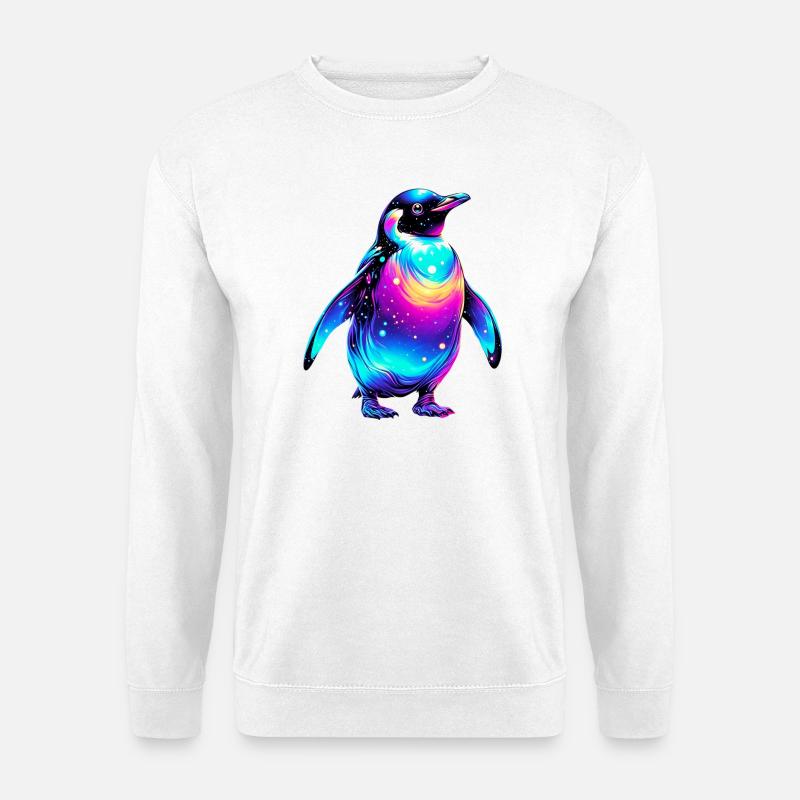 Pinguin - Unisex Pullover - Weiß