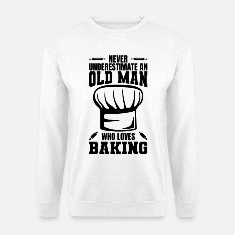 Bäcker Opa - Unisex Pullover - Weiß