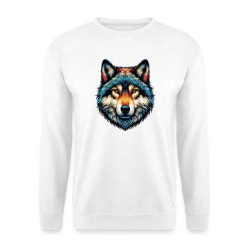Wolf - Unisex Sweatshirt - white - Front