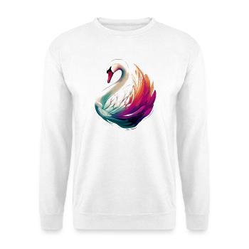 Swan - Unisex Sweatshirt - white - Front