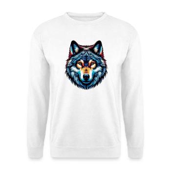 Wolf - Unisex Sweatshirt - white - Front