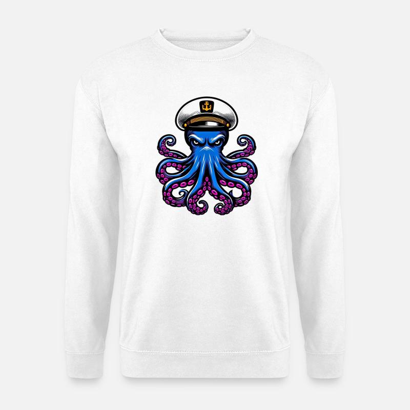 Octopus - Unisex Sweatshirt - white