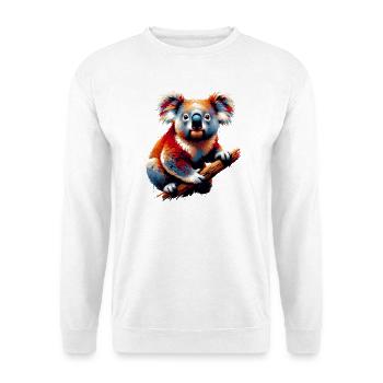 Koala - Sweat-shirt Unisexe - blanc - Devant