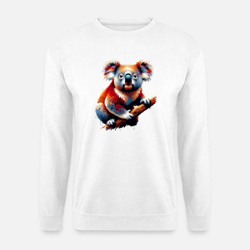 Koala - Unisex Pullover - Weiß