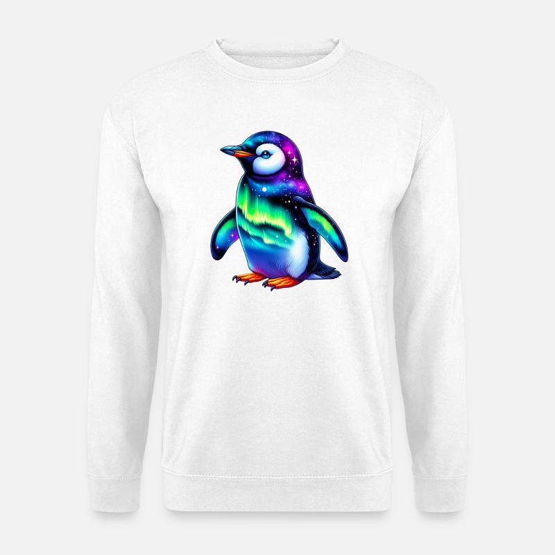 Penguin - Unisex Sweatshirt - white