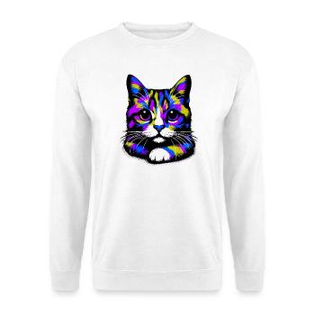 Cat - Unisex Sweatshirt - white - Front
