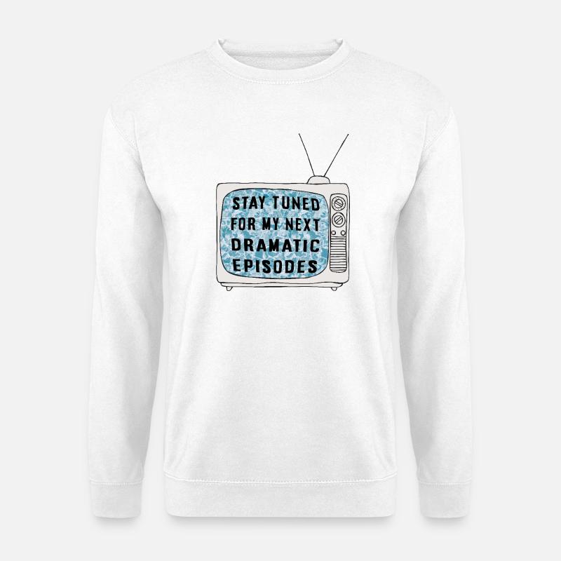 Stay Tuned - Unisex Pullover - Weiß