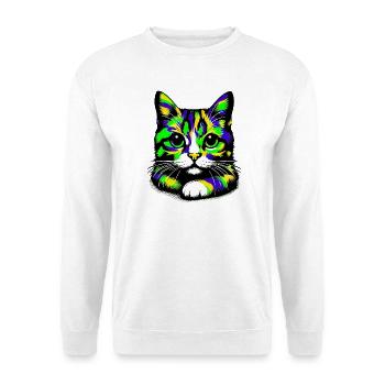 Cat - Unisex Sweatshirt - white - Front