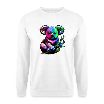 Koala - Sweat-shirt Unisexe - blanc - Devant