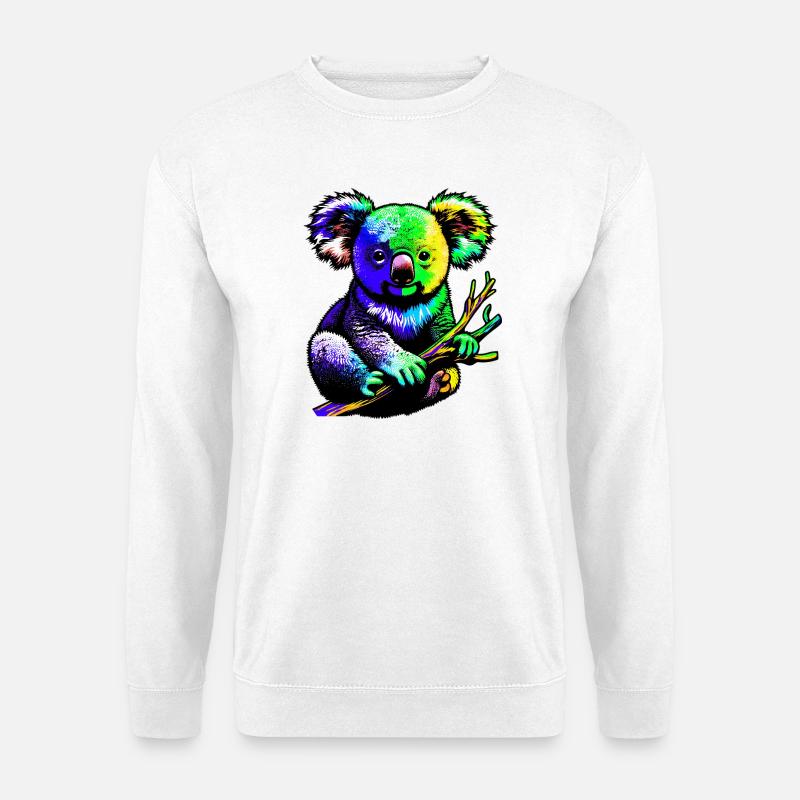 Koala - Unisex Pullover - Weiß