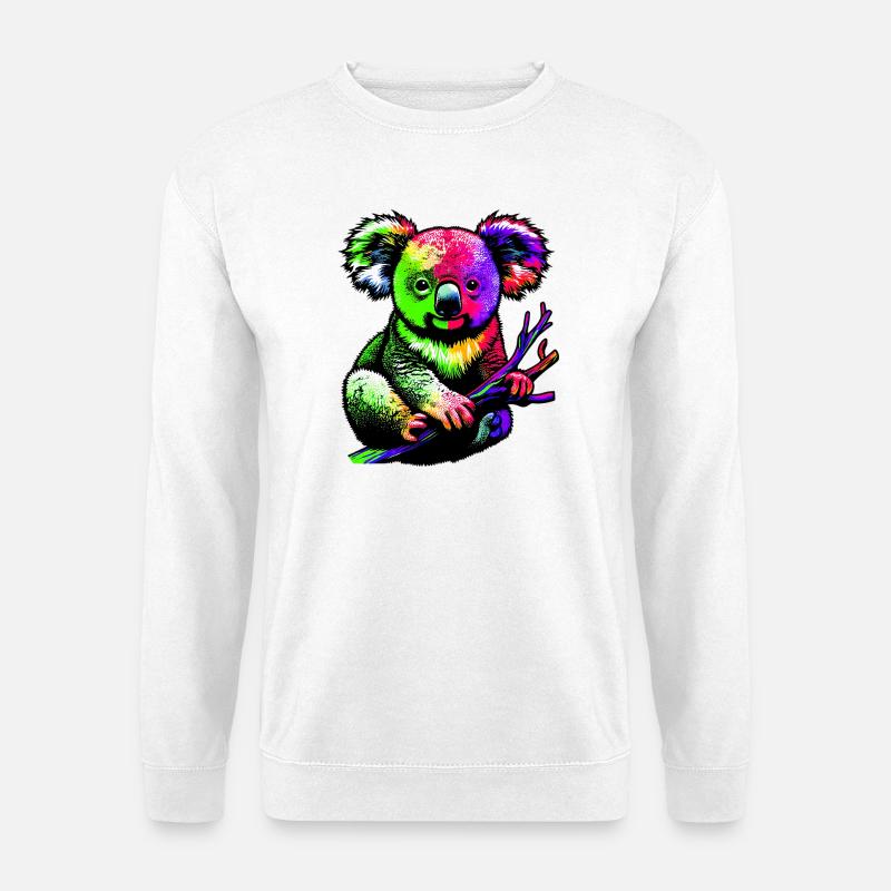 Koala - Unisex Pullover - Weiß