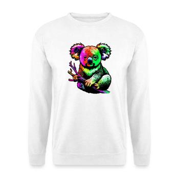 Koala - Sweat-shirt Unisexe - blanc - Devant
