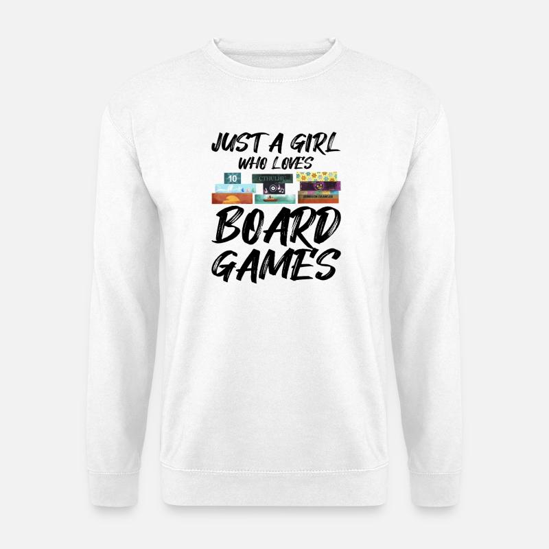 lustiges Motiv mit Spruch - Unisex Pullover - Weiß
