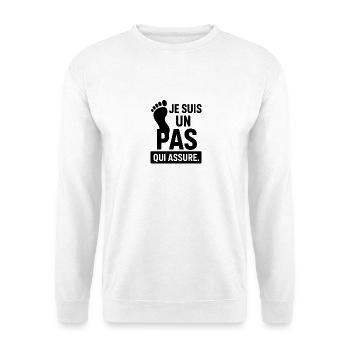Design Graphique Abstrait Coloré - Sweat-shirt Unisexe - blanc - Devant
