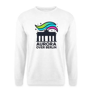 Aurore au-dessus de Berlin - Sweat-shirt Unisexe - blanc - Devant