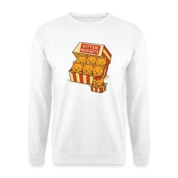 Colorful Kitten in Toy Box - Unisex Sweatshirt - white - Front