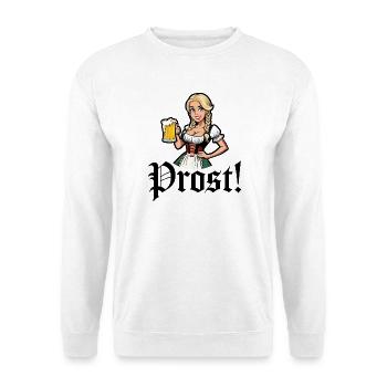 Prost - Unisex Pullover - Weiß - Vorne