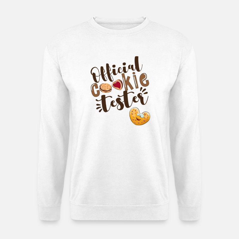 Offizieller Cookie Tester - Unisex Pullover - Weiß