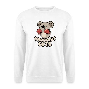 Koala Knockout Cute - Unisex Pullover - Weiß - Vorne