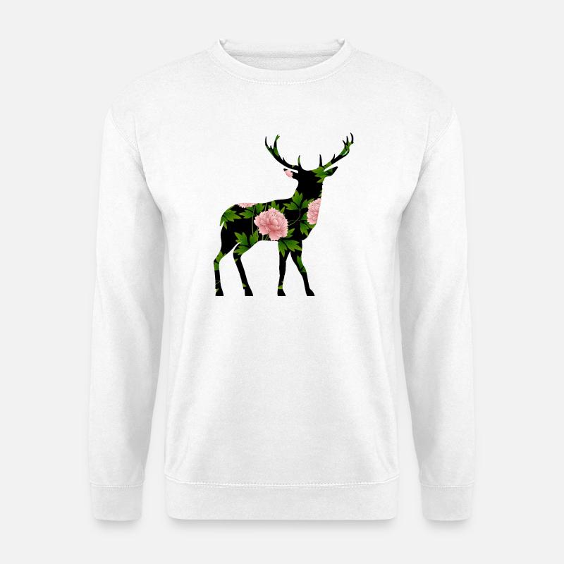 Deer - Unisex Sweatshirt - white